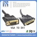 CABLES DE VGA DVI DEL PRECIO BARATO CALIENTE DE LA VENTA